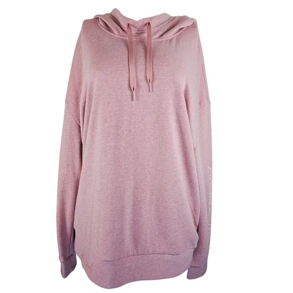 Victoria Secret Athletic Dusty Pink Women's Hooded Sweatshirt XL NWT - Picture 1 of 5